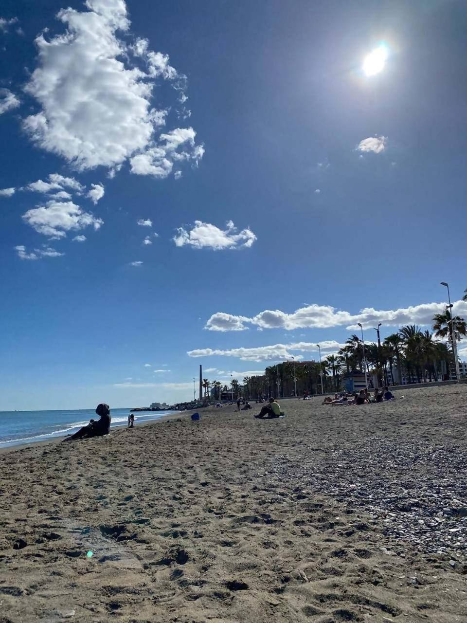 La Caramba Amplio Apartamento En La Playa 말라가 외부 사진